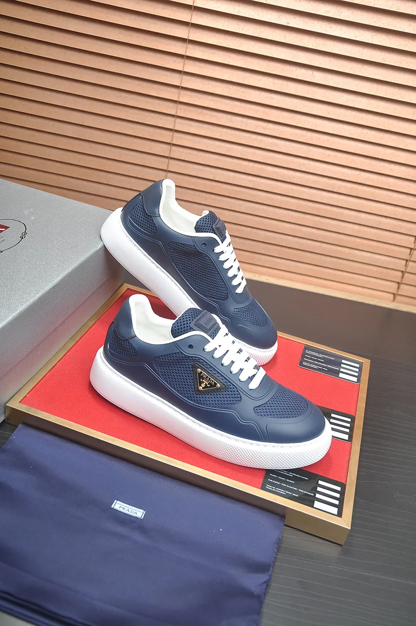Men's shoes 💰580💶【PRADA】Top original, new season, high quality original goods, top imported calfskin with original imported glue, imported cowhide inside with original cowhide feet, original outsole! Quality guaranteed! Code 38-45 (45 customized)